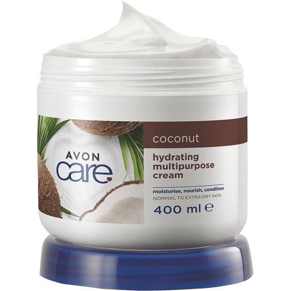 AVON care Multiaktiv-Creme für Gesicht, Hände & Körper mit Kokosöl 400 ml
