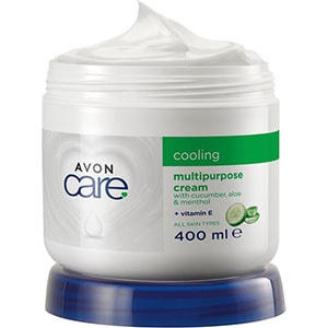 AVON care Kühlende Feuchtigkeitscreme für Gesicht, Hände & Körper mit Aloe & Gurke