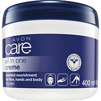 AVON care Creme für Gesicht, Hände & Körper mit Milchproteinen & Vitamin E 400 ml