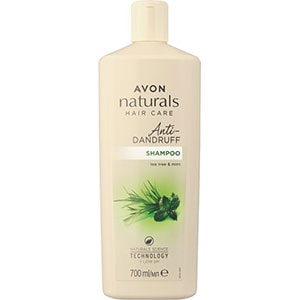 AVON naturals hair Antischuppen-Shampoo mit Teebaum-Öl & Minze 700 ml