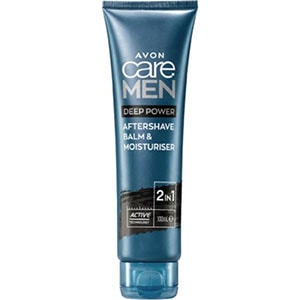 AVON care Men Aftershave-Balsam & Feuchtigkeitspflege mit Aktivkohle