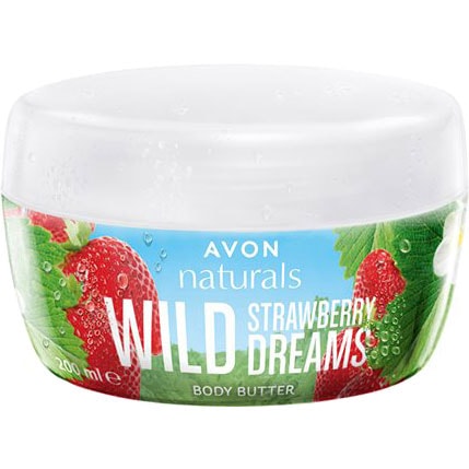 AVON naturals Wild Strawberry Dreams Körperbutter
