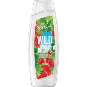 AVON senses Wild Strawberry Dreams Duschcreme 500 ml