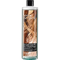 AVON Senses Extreme Limits 2-in-1 Shampoo & Duschgel für Ihn 500 ml