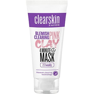 AVON clearskin blemish clearing 4-Minuten-Maske mit rosa Tonerde