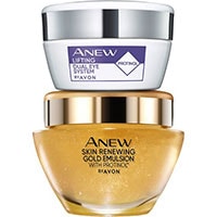 AVON ANEW 2-Phasen-Augenpflege + Ultimate Gold Emulsion Set