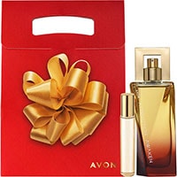AVON Attraction Awaken Eau de Parfum für Sie + Taschenspray + Geschenktasche
