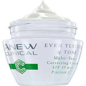 AVON ANEW Clinical Even Texture & Tone Creme für ebenmäßigen Hautton LSF 35