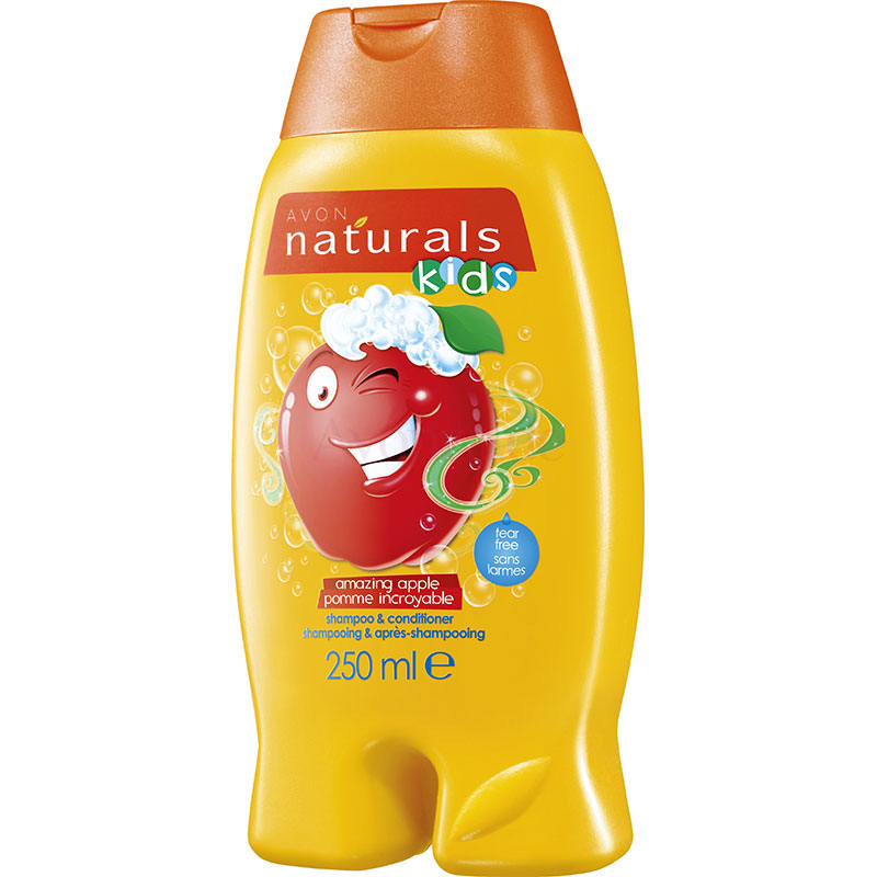 AVON naturals kids Apfel Shampoo & Pflegespülung