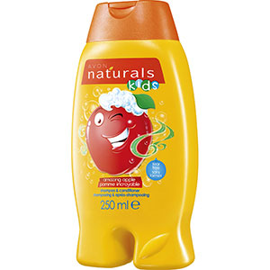 AVON naturals kids Apfel Shampoo & Pflegespülung