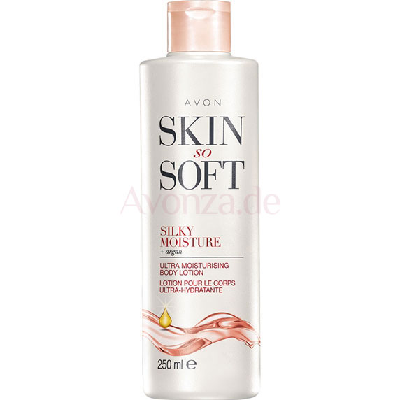 AVON skin so soft silky moisture Feuchtigkeitsspendende Körperlotion